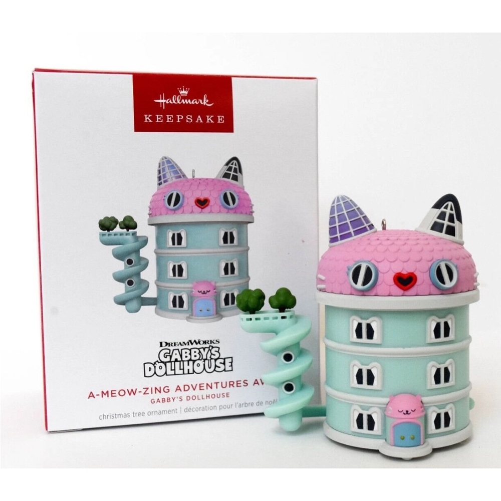Hallmark Keepsake A-Meow-Zing Adventures Gabby's Dollhouse Musical Ornament 2024
